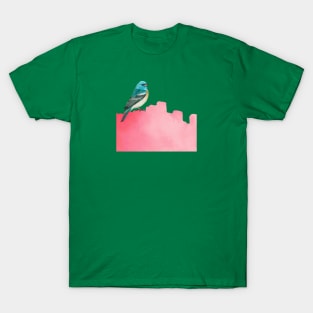 Pink bird T-Shirt